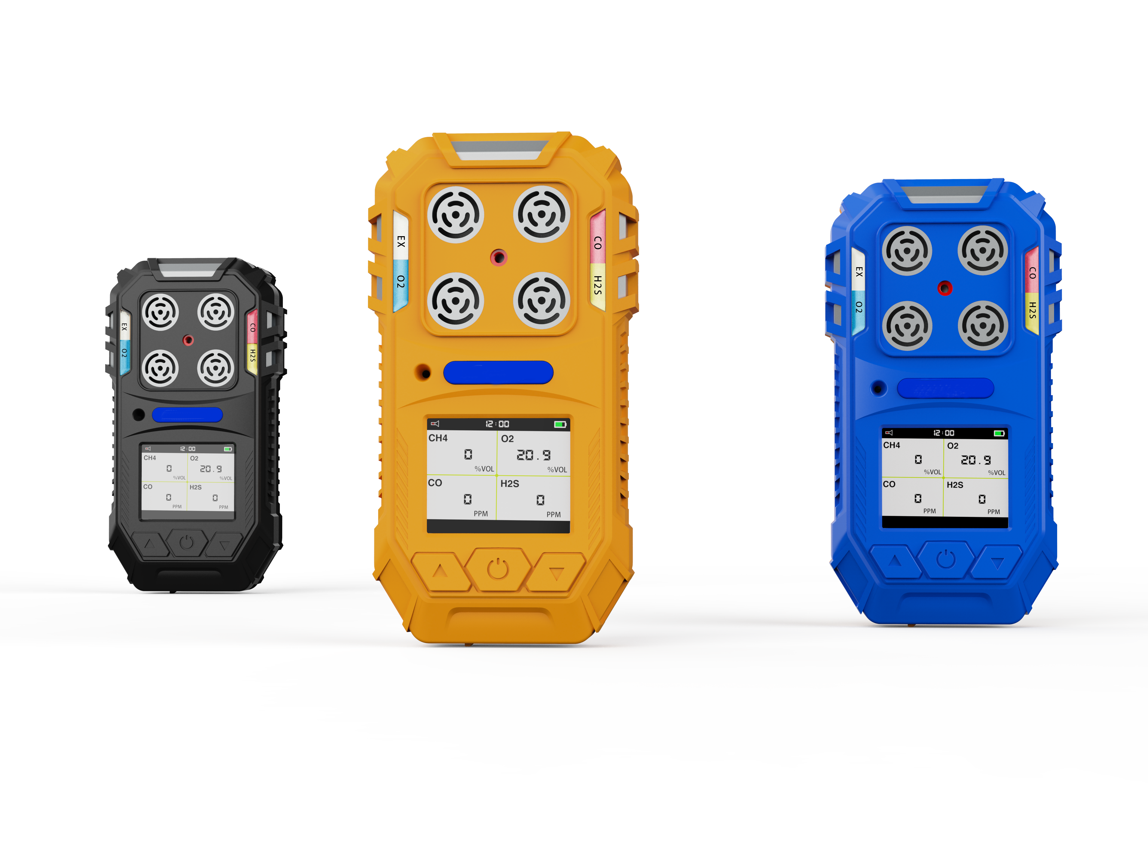 MS104K 4 In 1 Gas Detector For Real Time Detection Of Oxygen Carbon Monoxide