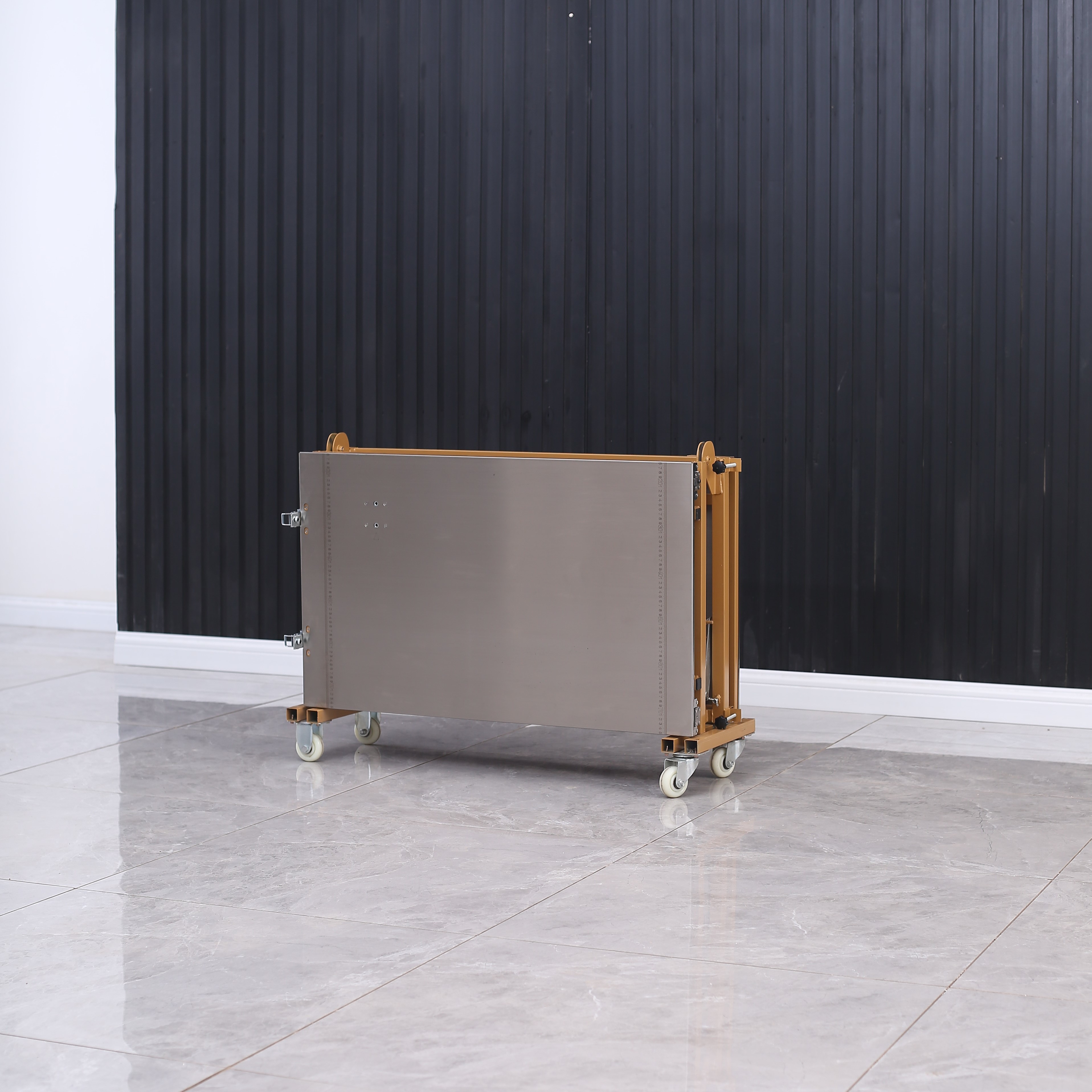 PVC Plastic Board Collapsible Sliding Table Saw For Woodworking
