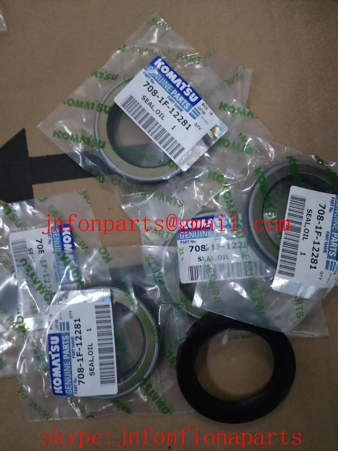 komatsu Seal, Dust excavator pc300-8 Travel Motor and Final Drive, Seal, Oil 708-1F-12281