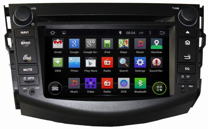 Ouchuangbo Auto Radio Stereo DVD Player for Toyota RAV4 2006-2012 Android 4.4 3G Wifi Bluetooth Audio System OCB-7015D