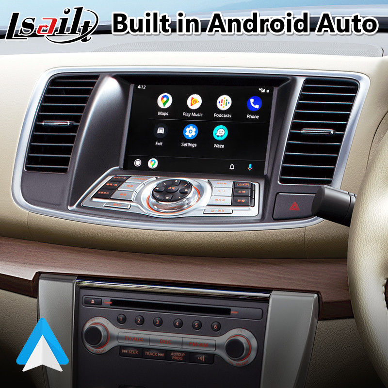 Lsailt Android Carplay Interface For Nissan Teana J32 2008-2014 Model With GPS Navigation Waze NetFlix Radio Module