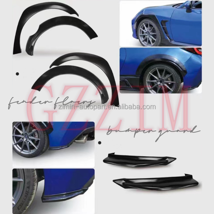 Toyota GR86 2022 Auto Parts Front Lip Rear Bumper Side Spoiler TRD Style