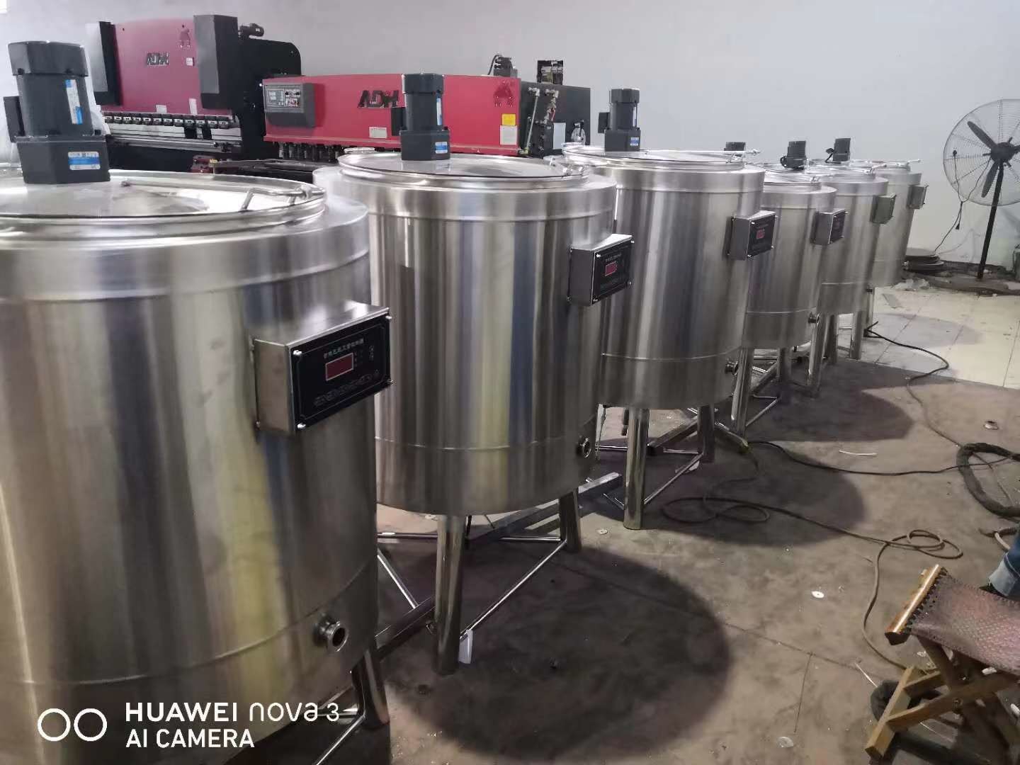 500L No Rust stainless steel pasteurizer Machine With Advanced Technology