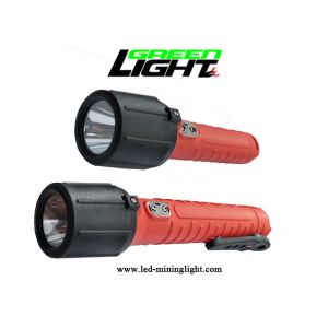 25000lux 10W Rechargeable Torch Light Anti Explosive With Time Display Screen