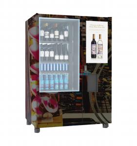 China Cold Bottled Qr Scan Payment Wine Vending Machine on sale