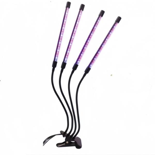 Dimmable Full Spectrum Clip Plant Grow Lamp with Red Blue lights for Green House