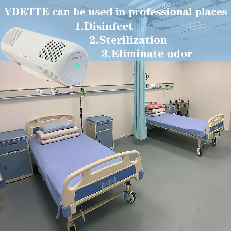 RoHS Wall Hanging Air Purifier Smart Home Air Filter For Hospital Ward Ambulance Pet Hospital