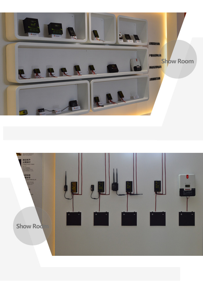12V 24V PWM Solar Charge Controller Auto Work Srne Mppt 30A IP30 Protection