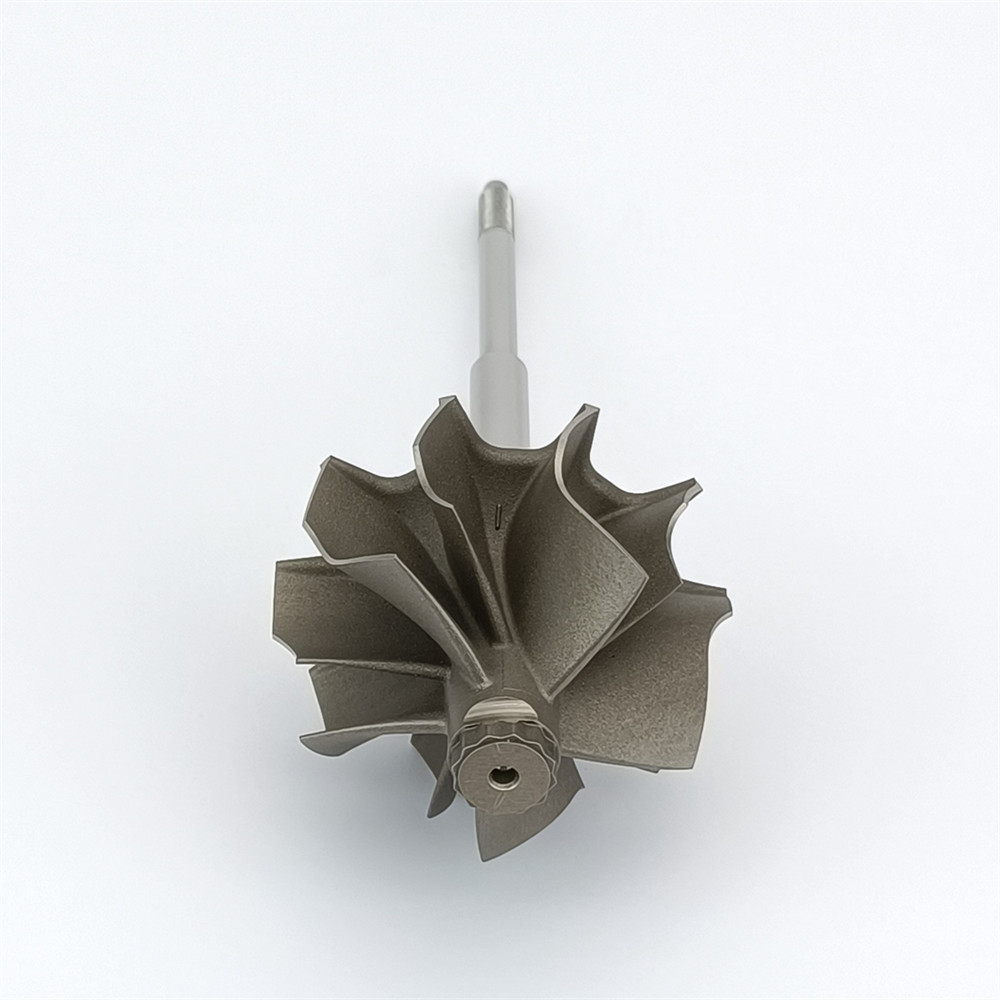 TD04HL 5+5 Blades Upgrade Turbo Turbine Wheel Shaft 49189-30100 49177-30100 49189-03201 Inconel 713C