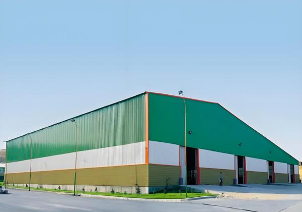 Sturdy Prefabricated Agricultural Buildings Steel Agricultural Barn Easy