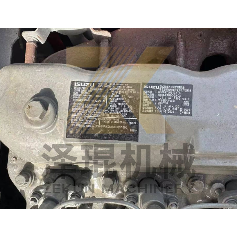 20 Ton Used Hitachi ZX200-3G Crawler Excavator with Other Hydraulic Valve in Japan