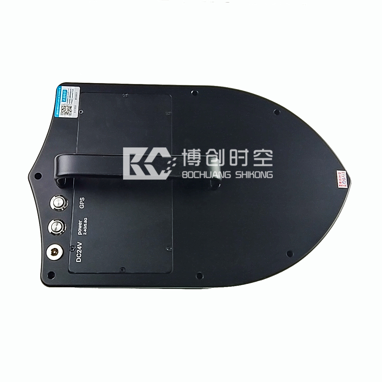 Portable UAV control equipment 800m one key to drive shield GPS / 2.4g/5.8g three frequency UAV jammer Camouflage, white