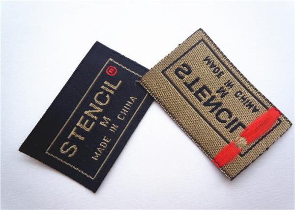 Sew On Embroidered Clothing Labels for garment