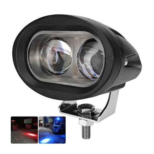 Waterproof Forklift Blue Spot Light 10W LED Blue Spot Light 10V - 80V With