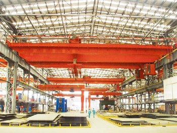 10T IP54 Double Girder Overhead Crane Warehouse Workshop Box Type