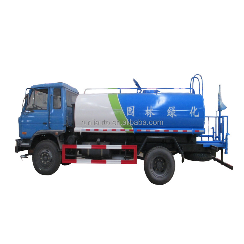 Dongfeng 4x2 10cbm Watering Truck 10cbm Water Vehicle 10cbm Water Tanker Truck