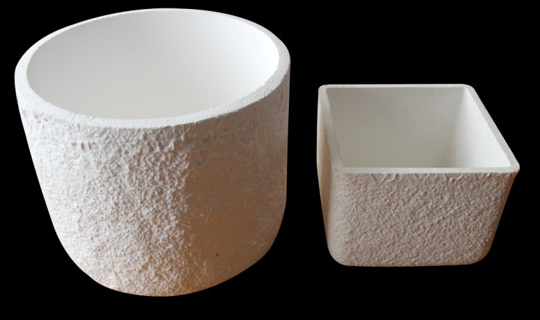 1700C High Temperature Kiln Furniture Corundum Mullite Saggar For Industrial Alumina Ceramics