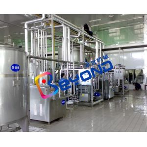 High Efficiency Dairy Processing Plant With Plastic Pouch Packaging Machine