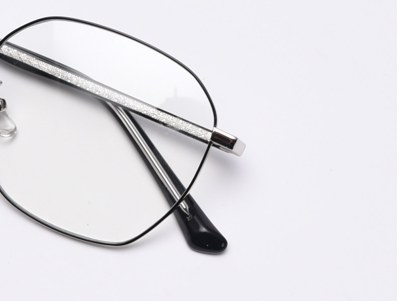 Optical Metal Acetate Eye Glasses Men Women Fashionable Blue Light Glasses
