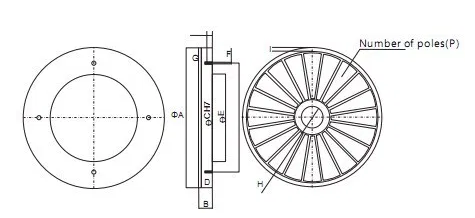 Electric Rare Earth Magnet Machining Round Magnetic Chuck for Heavy-Duty Applications