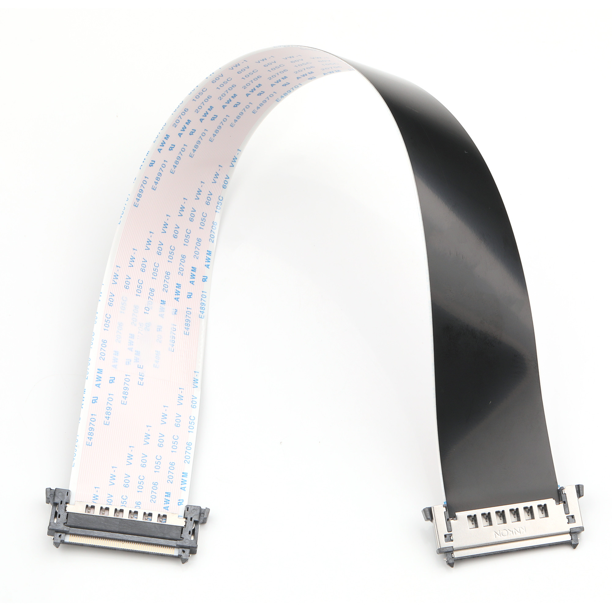 RE51 CONNGolden Pins UP FPC FFC Cable 51Pin 0.5mm Pitch Flexible Flat Cable 300mm Length