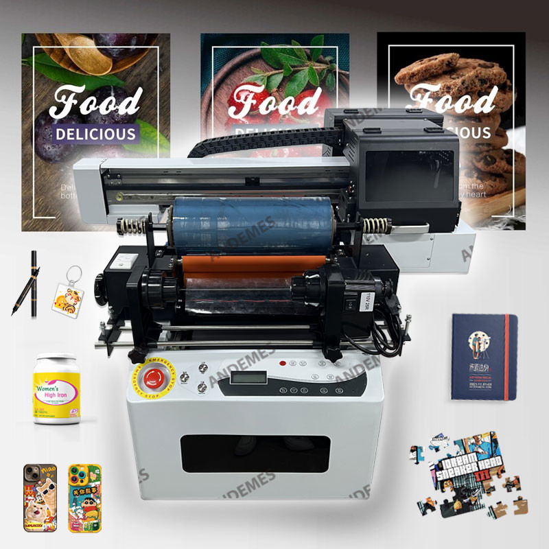 A3 UV Printer With CMYKWV UV Ink CE/UKCA/ROHS Certified