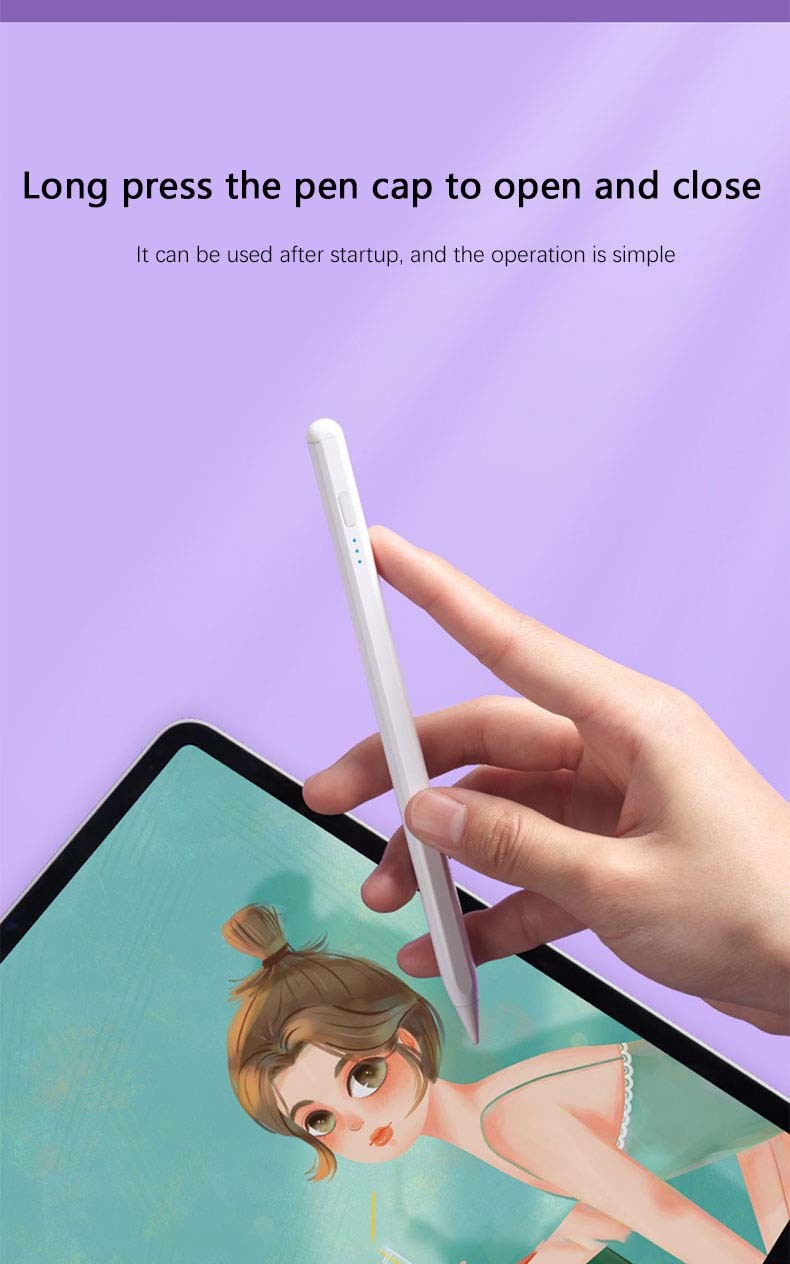 140mAh Active Smart Digital Stylus Pens Compatible With IPhone IPad