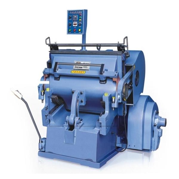 Excellent Box Flatbed Manual Die Cutting Creasing Carton Machine with 380 V