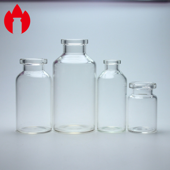 Glass Vial 2ml-30ml Clrear Or Amber Pharmaceutical Injection Glass Vial