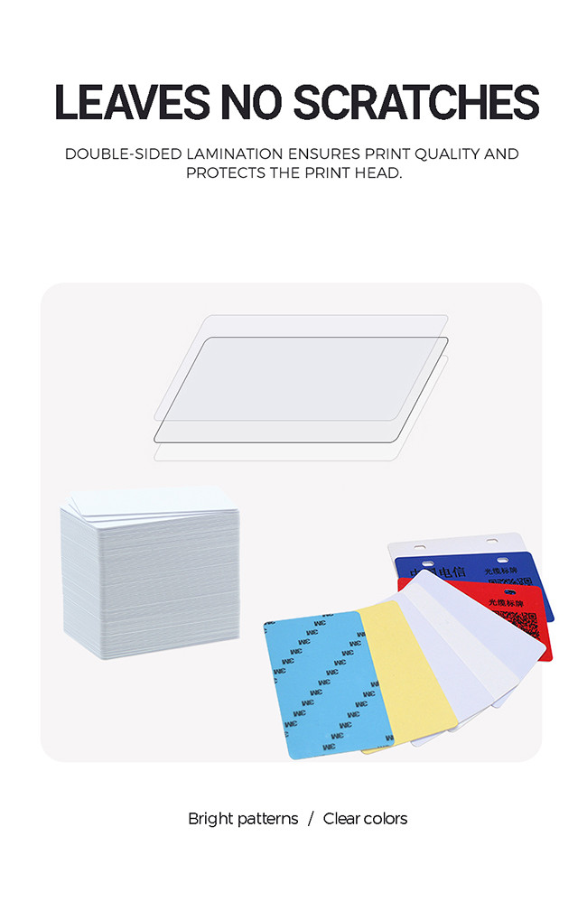 Custom PVC Plastic Membership Card Moisture Proof For Card Printer