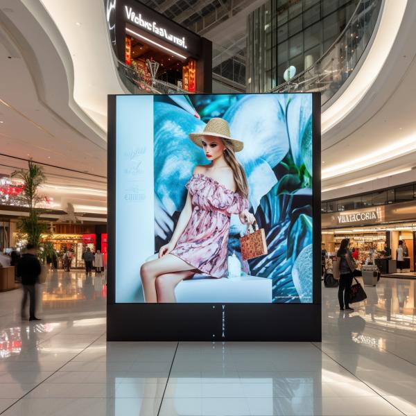 Commercial Grade Indoor LED Display Screen with 140° Wide Viewing Angle 250mm W