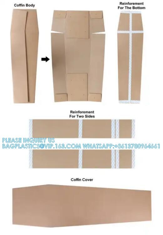 Assembled Biodegradable Cremation Cardboard Coffins Prices Manufacturer Cardboard Coffins