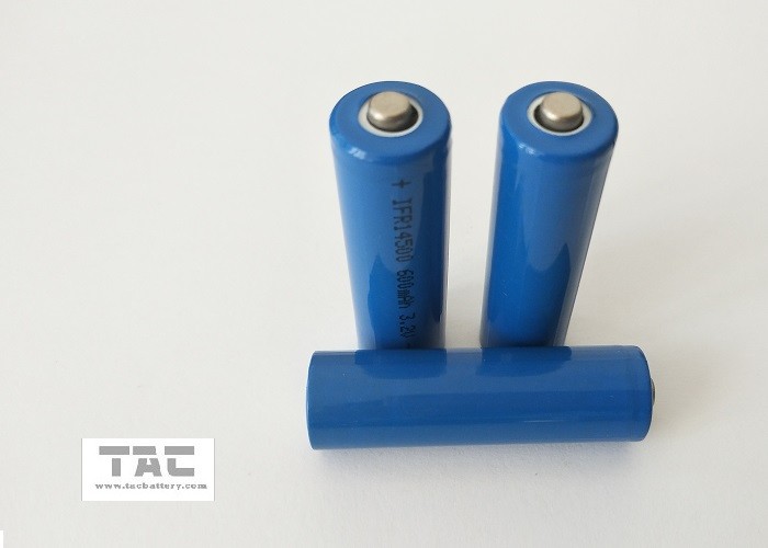 Lithium Ion AA 3.2v Lifepo4 Battery 450mah For Solar Led Lamp