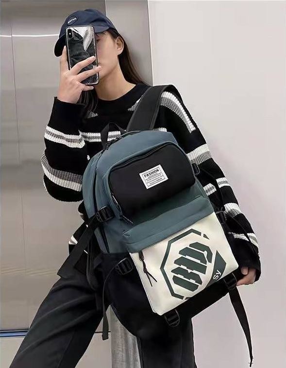 Middle School Canvas Casual University Backpack For Teenager