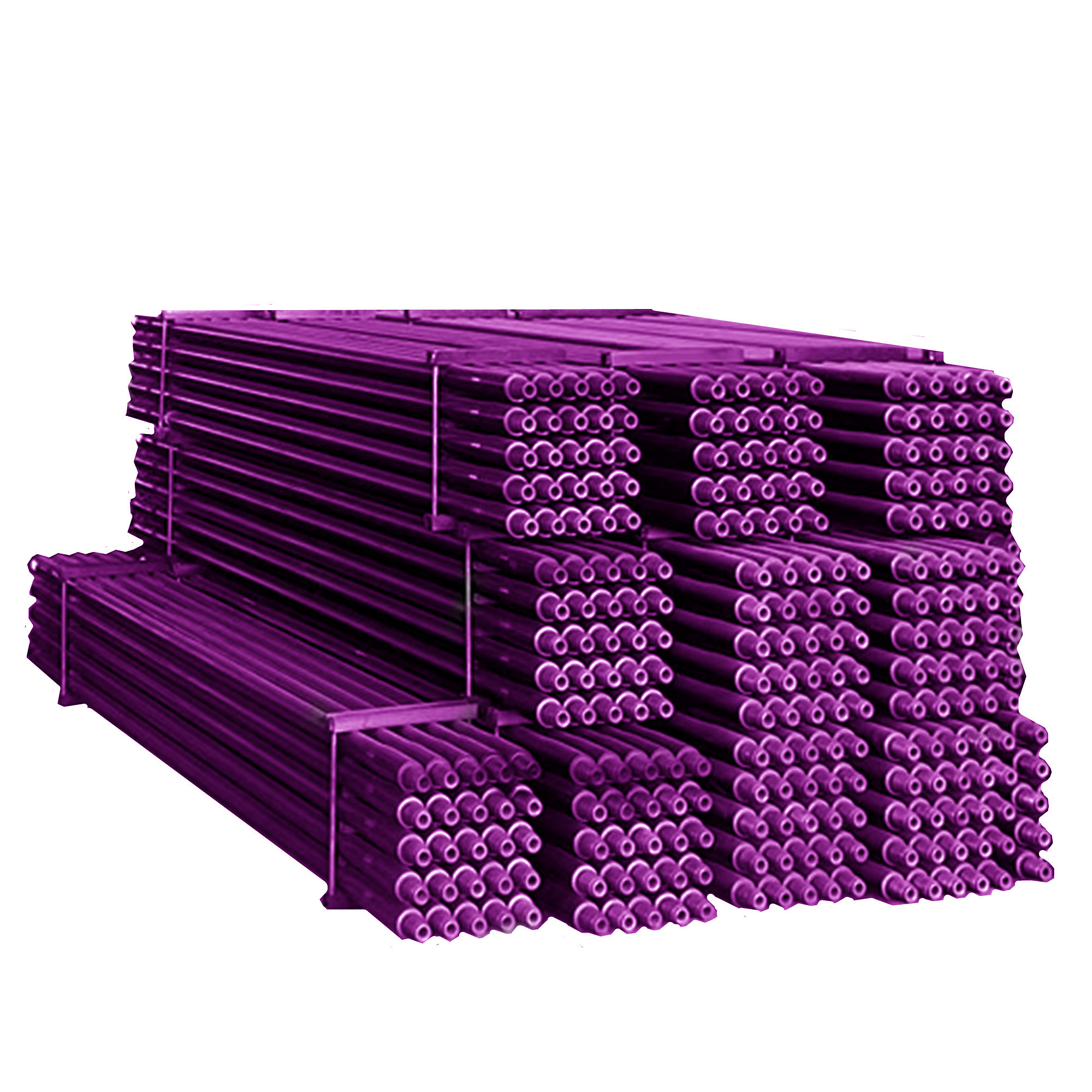 Nitriding Treatment DTH Drill Pipe Upsetting Process Rock Drill Rod 102mm Water Hard Drill Rod