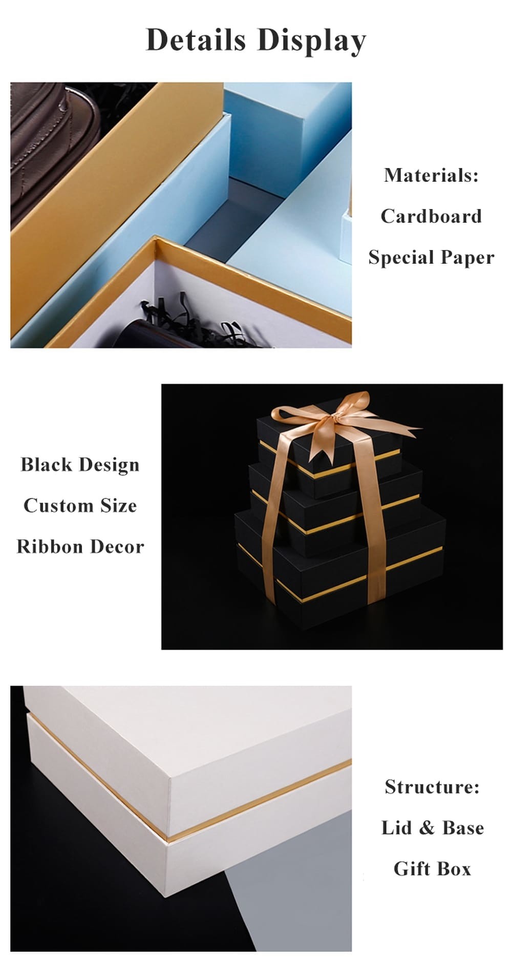 17*12*6.5cm Rigid Paper Gift Box