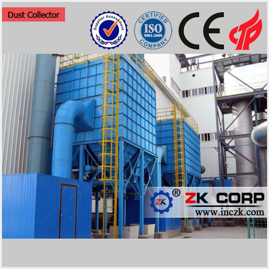 Industrial Dust Collection Equipment , Long Bag Dust Collection System