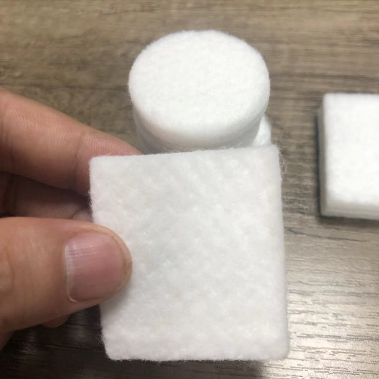 Longwangda Circular Square Air Filter Absorbent Pad Datasheet for HIV Tester