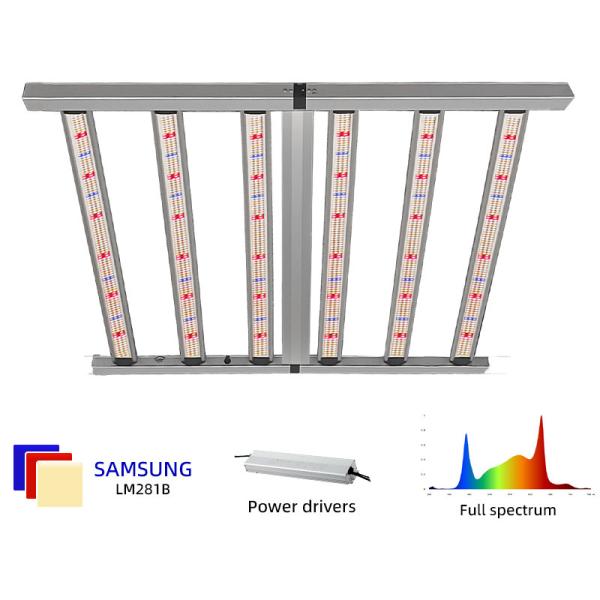 Indoor Seedling Grow Light One Channel 640W LED Grow Light Full Spectrum