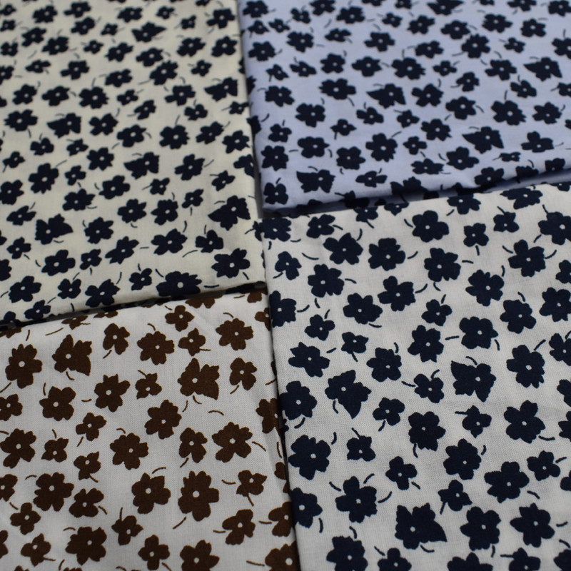 Liberty Polyester Cotton Fabrics Beautiful Print Lightweight