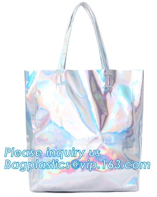 promotional PVC handle bag, Pocket Beach Shoulder Bags, Simple designed plastic beach bags, eco handle pvc blanket packi