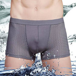 Boxer Shorts Brands Underwear Breathable Solid Boxer Briefs for Men Plus Size Not Support Eco-Friendly MID-Rise Pants