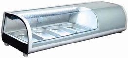 Countertop Commercial Fridge Sushi Display Case Mini Cooler Refrigerator