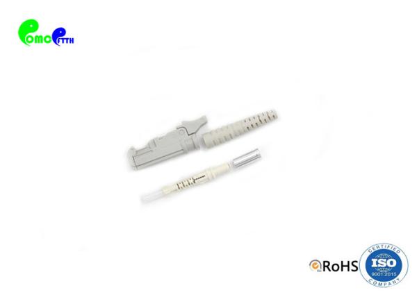 E2000 Simplex 2.0mm MM PC Beige Fiber Optic Connectors Reusable Passive
