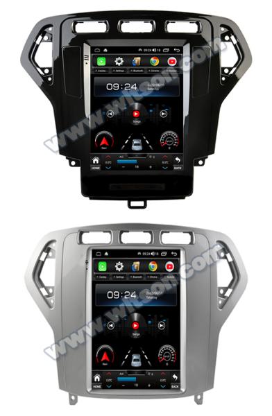 9.7'' Tesla Vertical Screen Ford Mondeo Fusion MK4 2007-2010 Android Car