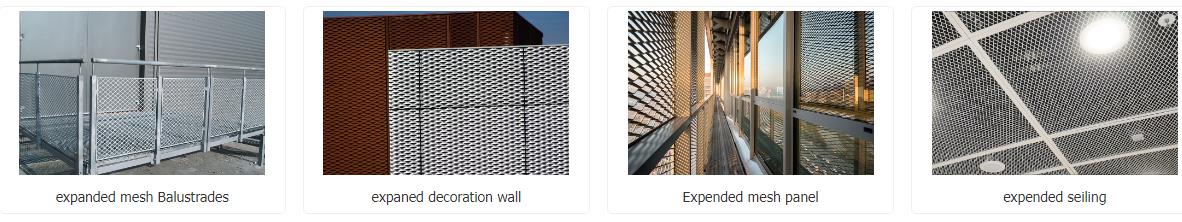 expanded metal mesh application