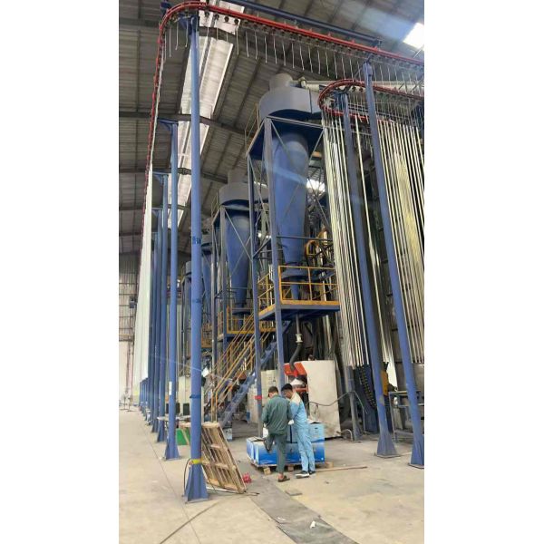 Big Cyclone Powder Recycle System Customized Every Month Capacity for Customers