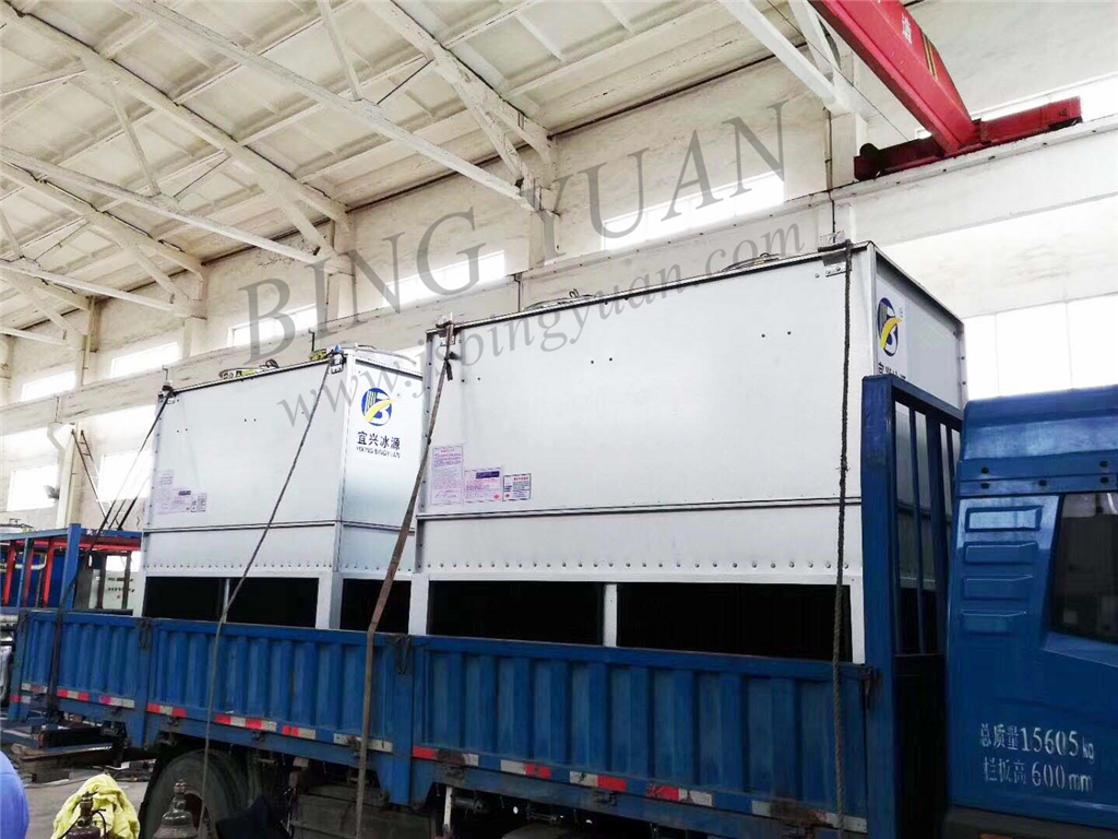 4KW R404A 380V Evaporative Condenser Chiller , Refrigeration Condenser