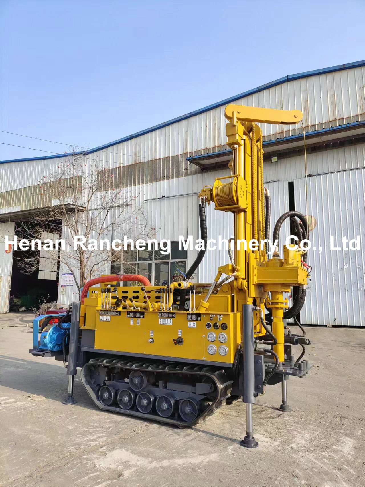 150m 42KW mini Water Well Drilling Machine Water Well Drilling Rig