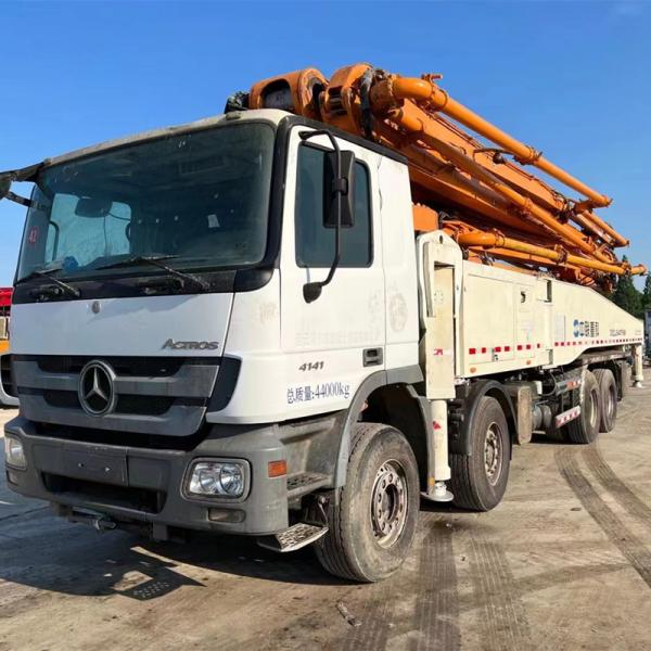 Diesel Concrete Pump Truck 300 KW Putzmeister M56 5 For Large Concrete